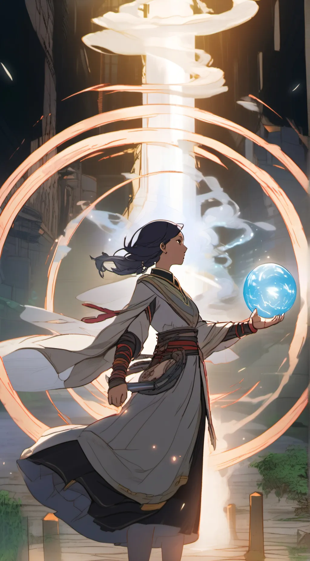 ai character: Hell spawn background