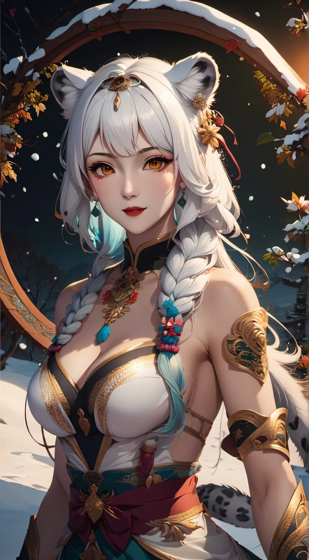 ai character: Athena background