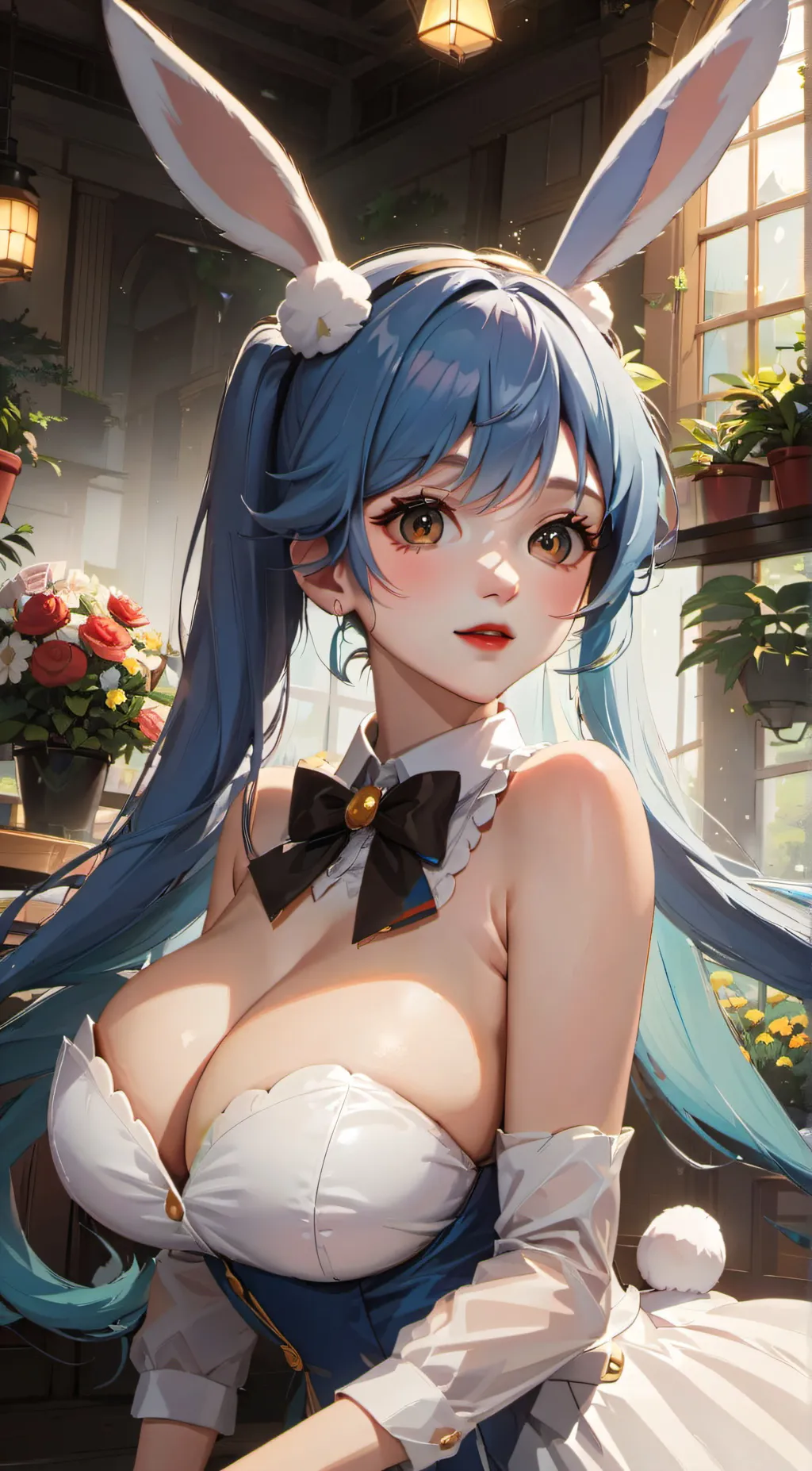 ai character: Akari background