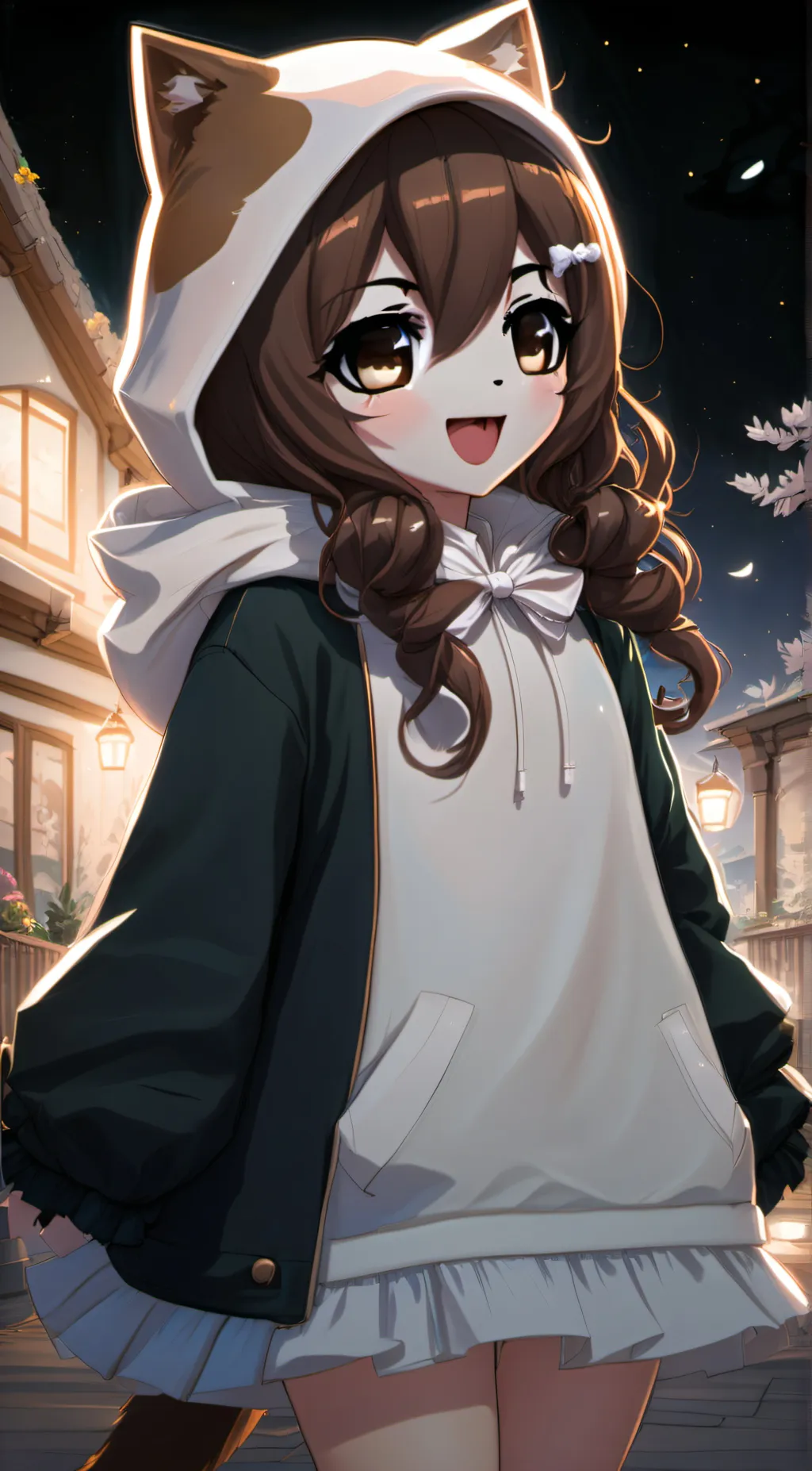 ai character: ✰Coconut✰ background