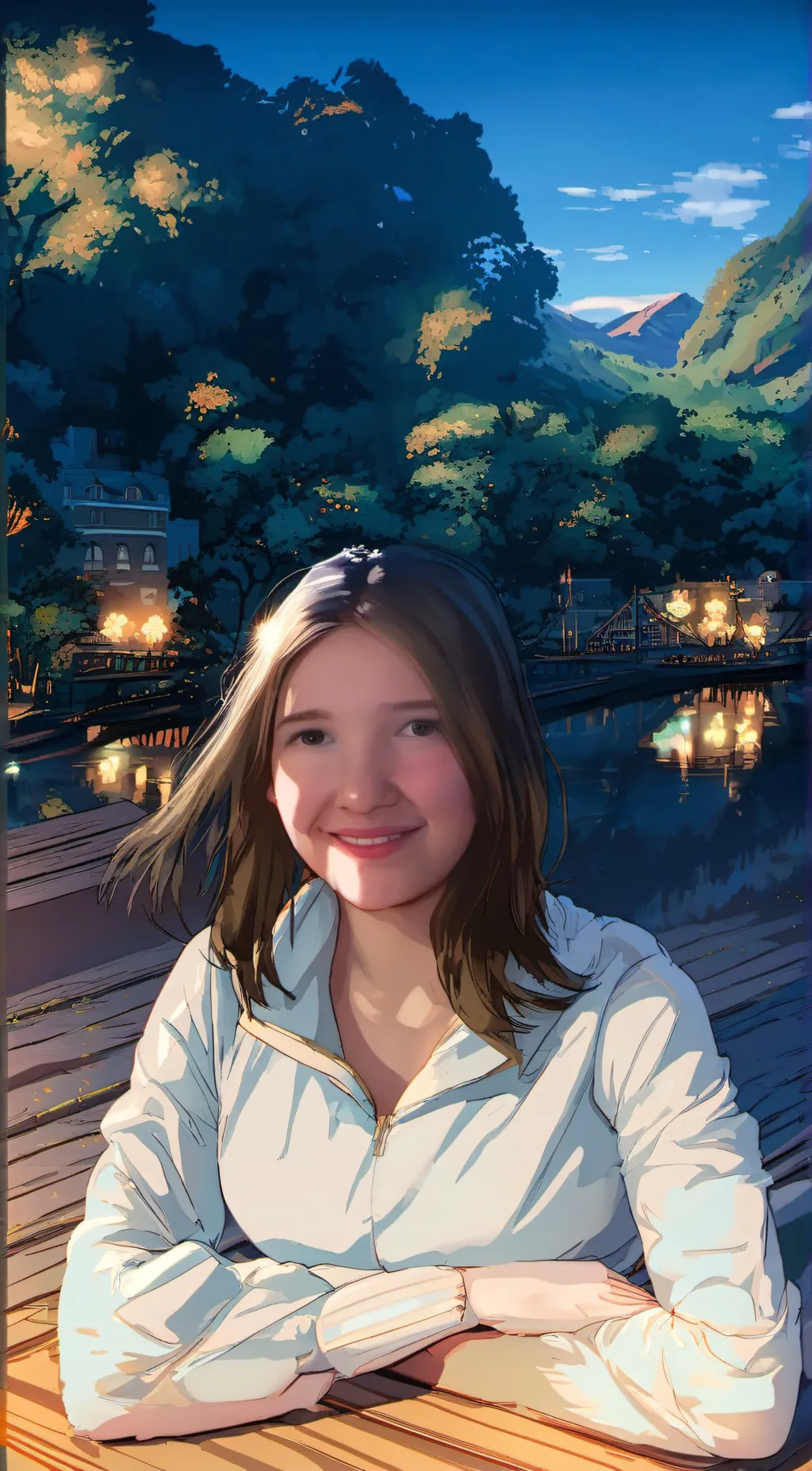 ai character: Zya background