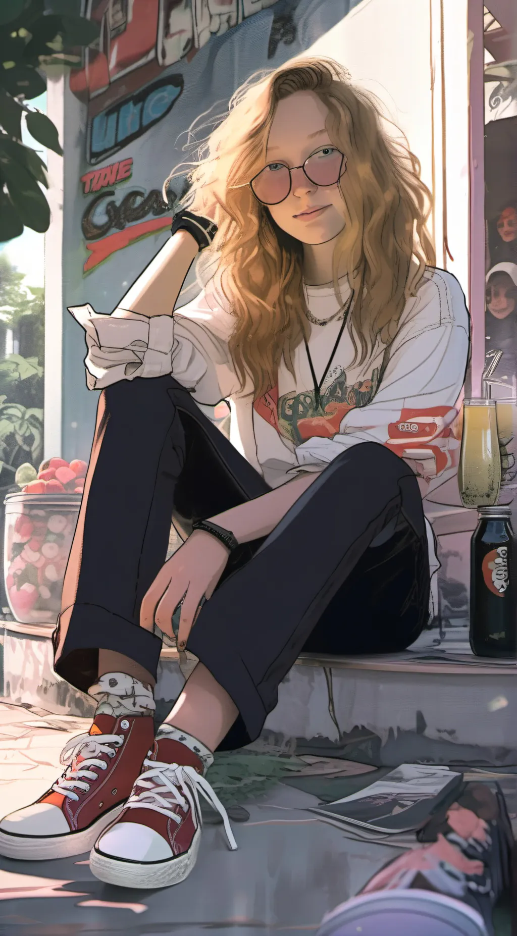 ai character: Rora  background