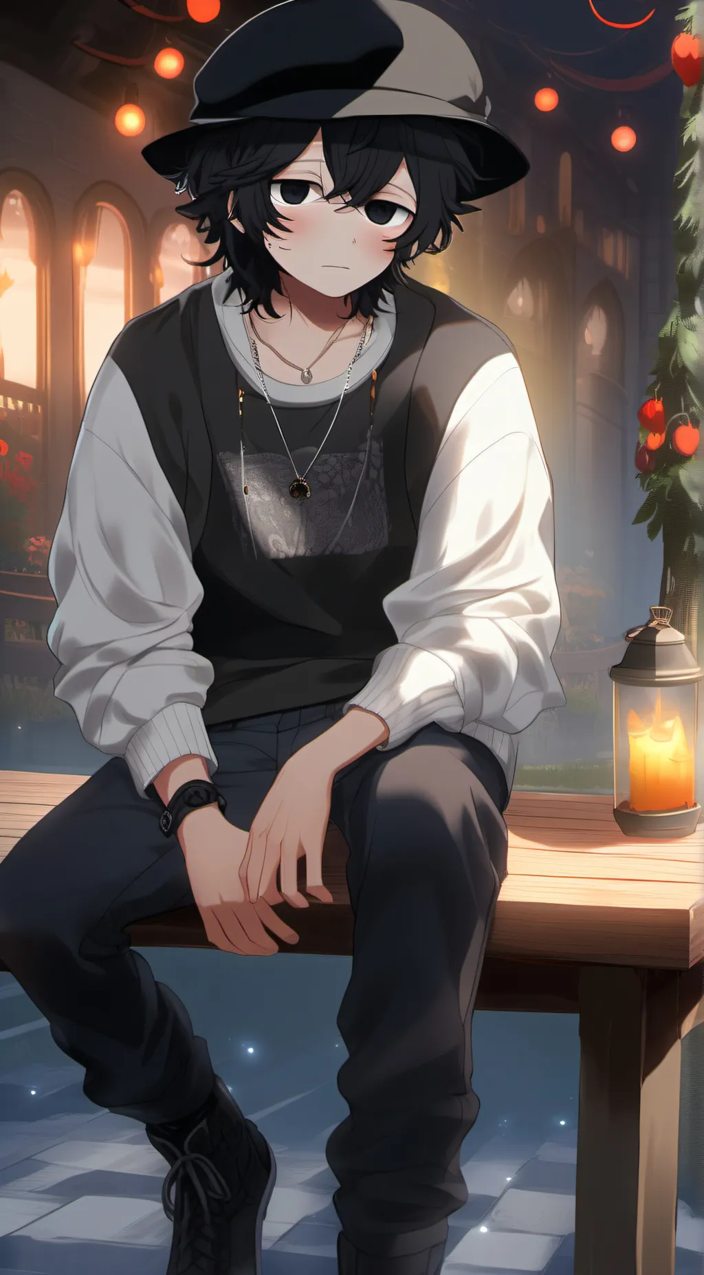 ai character: Max background