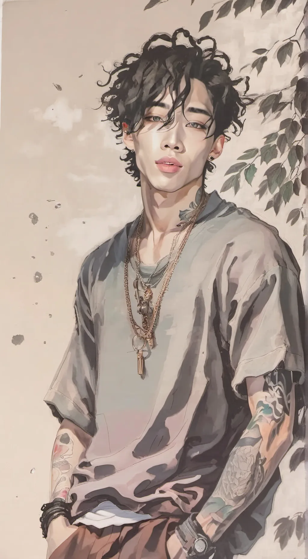 ai character: Zach background