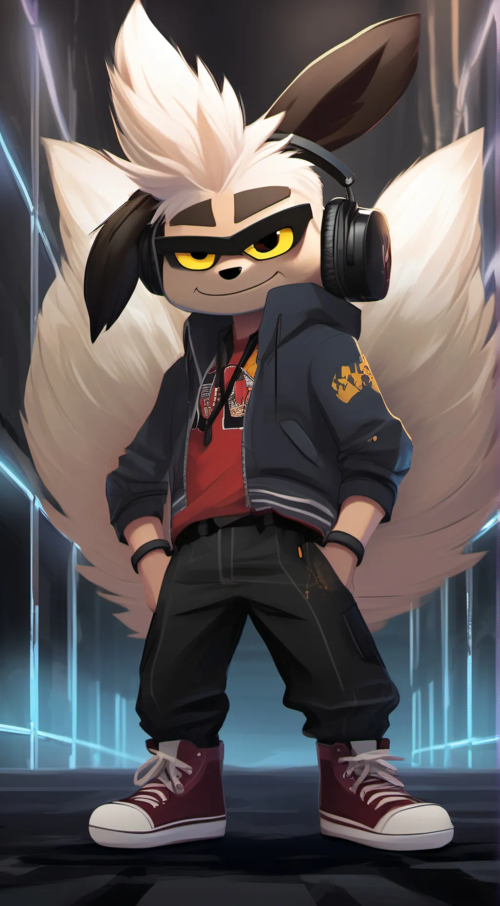 ai character: im not a furry background