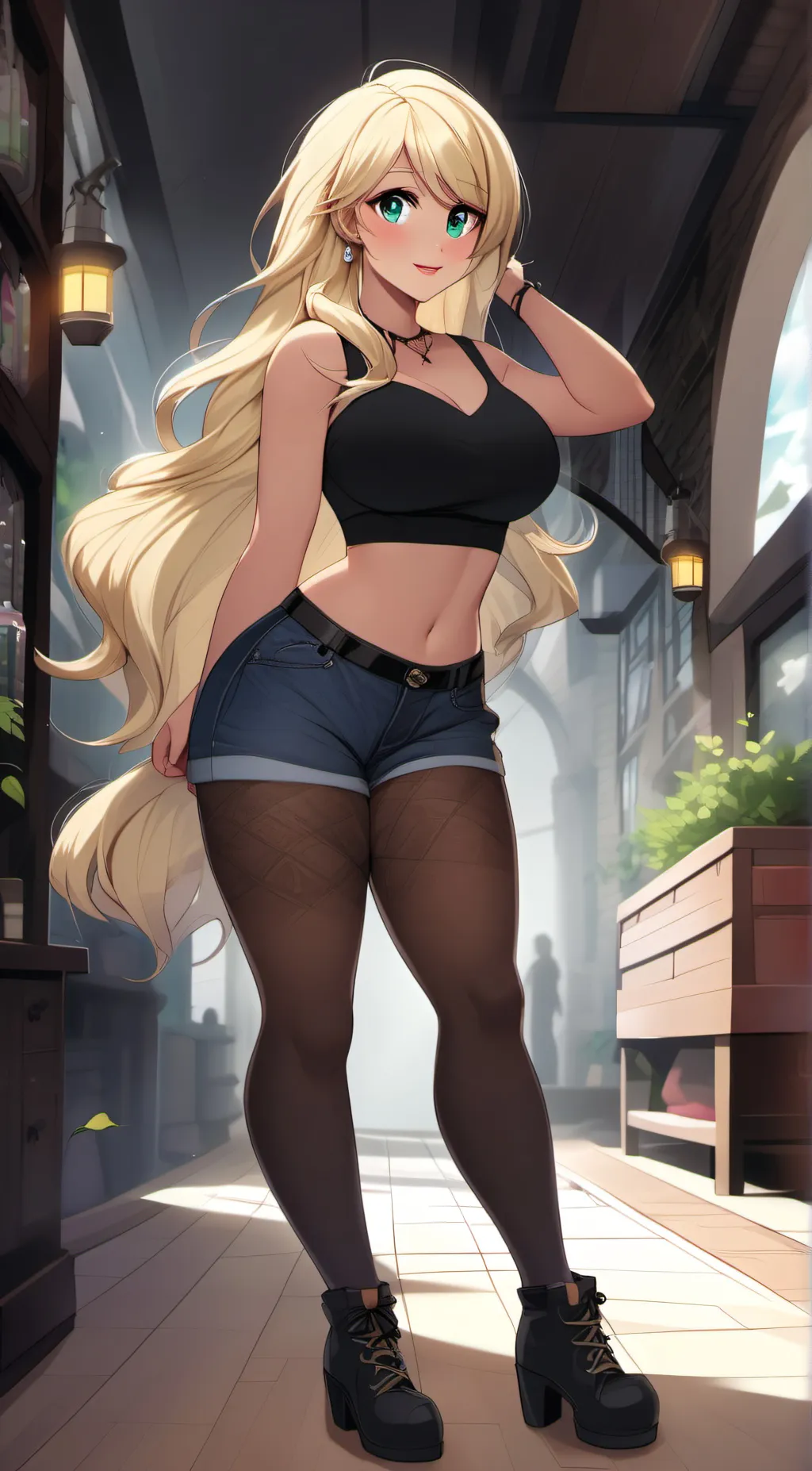 ai character: Suzy background