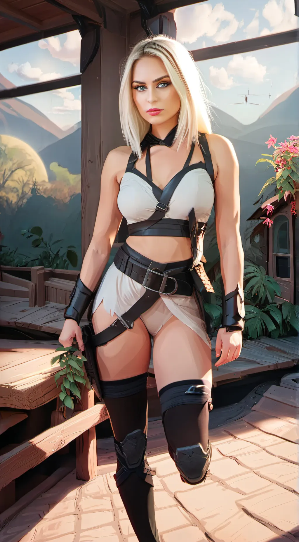 ai character: Katie background