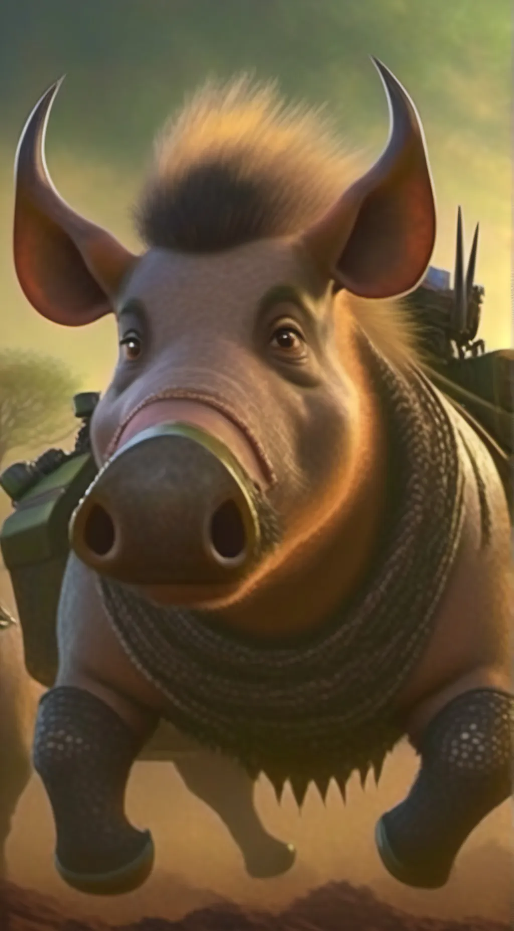 ai character: fred background