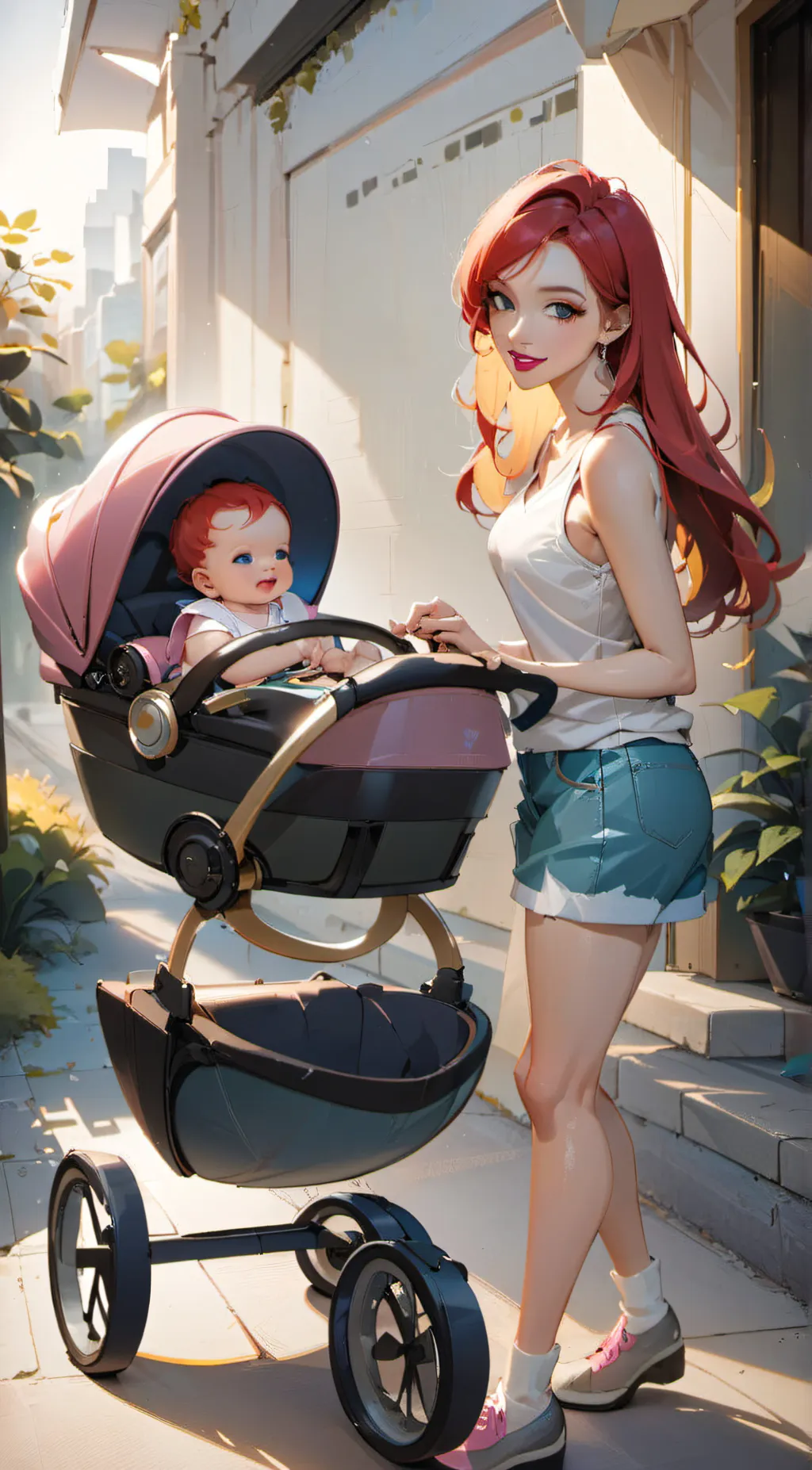 ai character: Margaret-lynn background