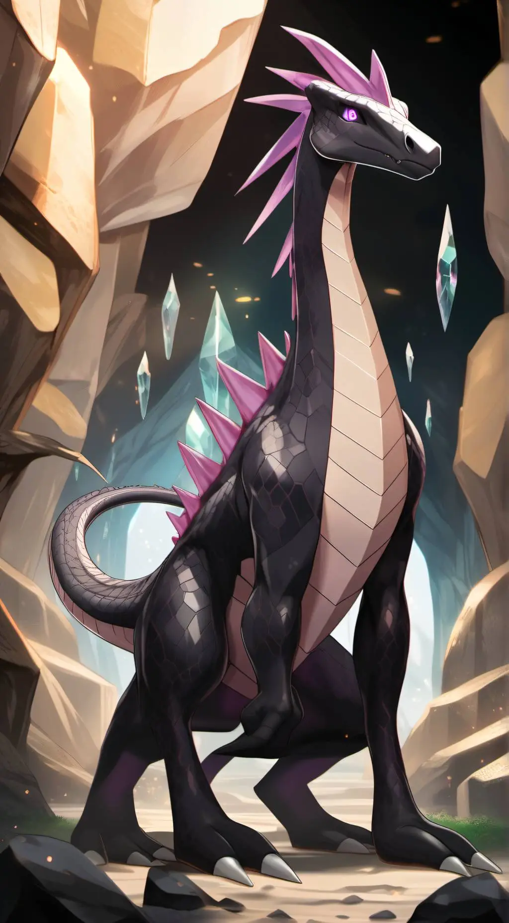 ai character: Salazzle  background