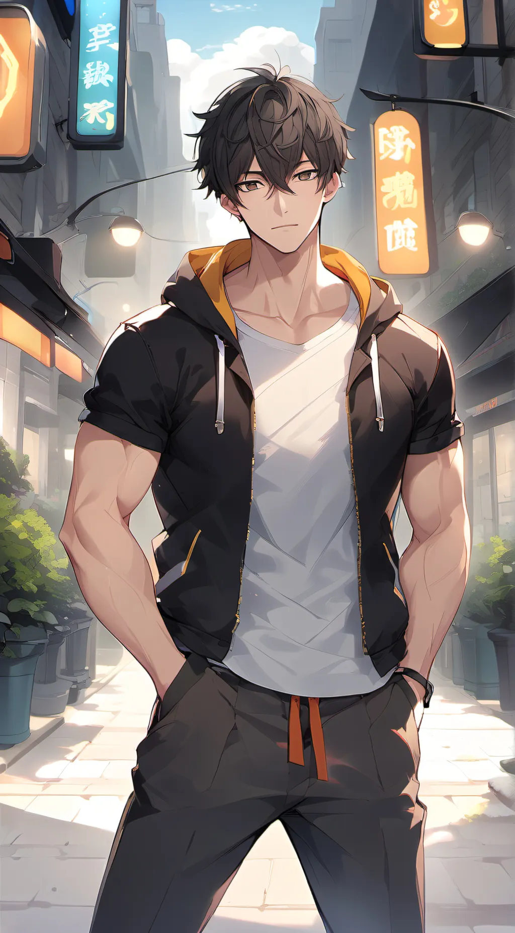 ai character: dan background