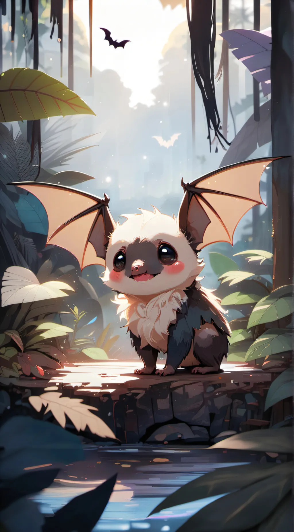 ai character: Chrimson Choco background