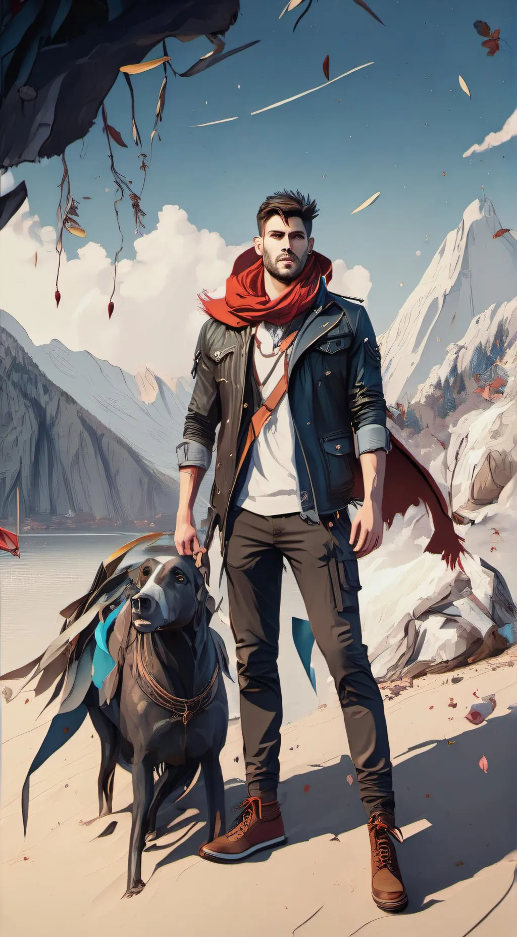 ai character: Michael  background