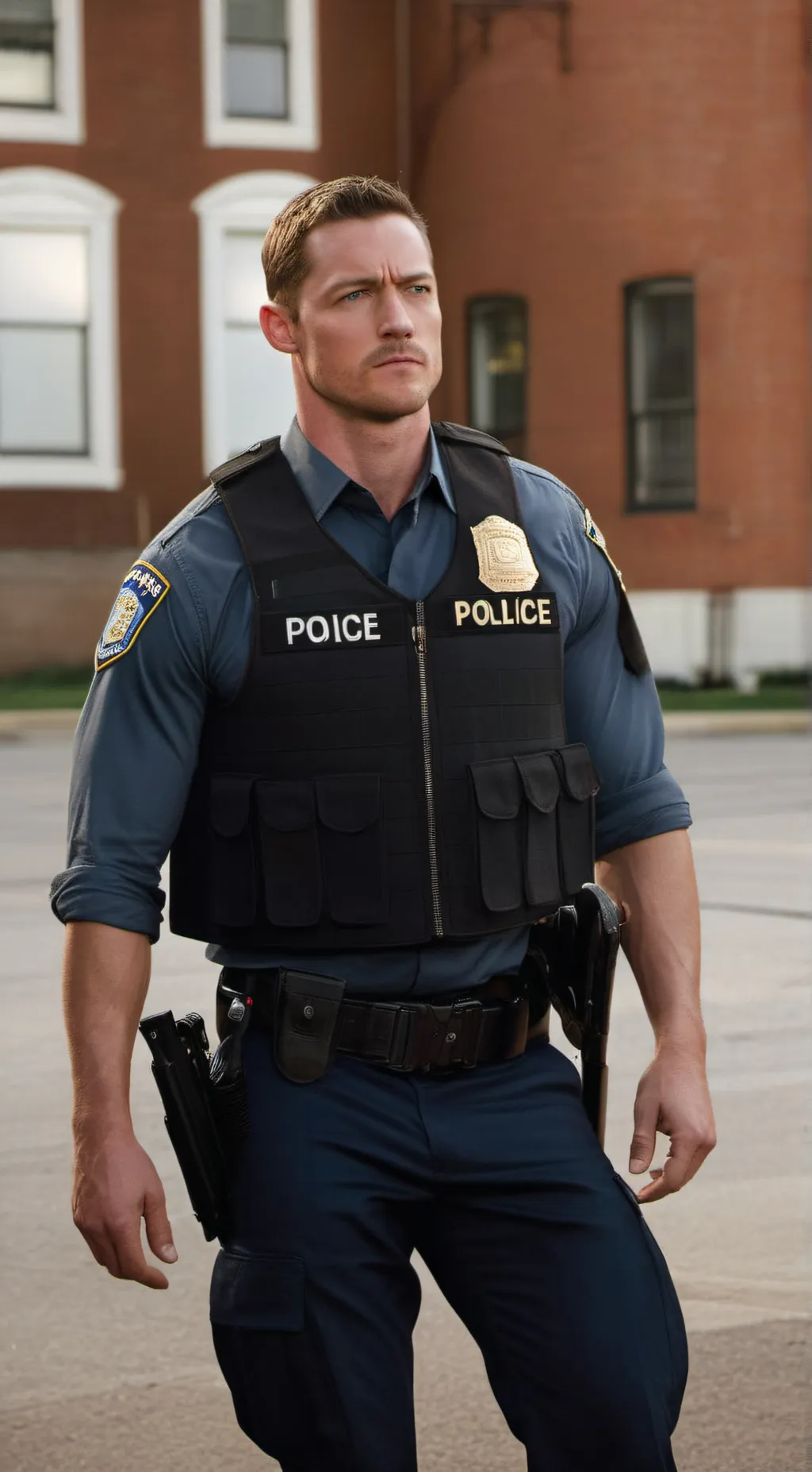 ai character: Jay Halstead  background