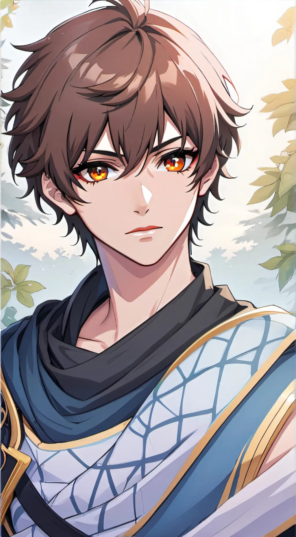 ai character: mark background