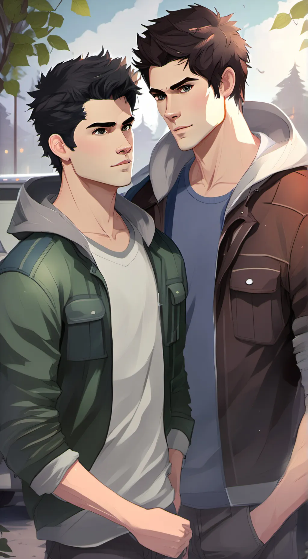 ai character: Sterek background