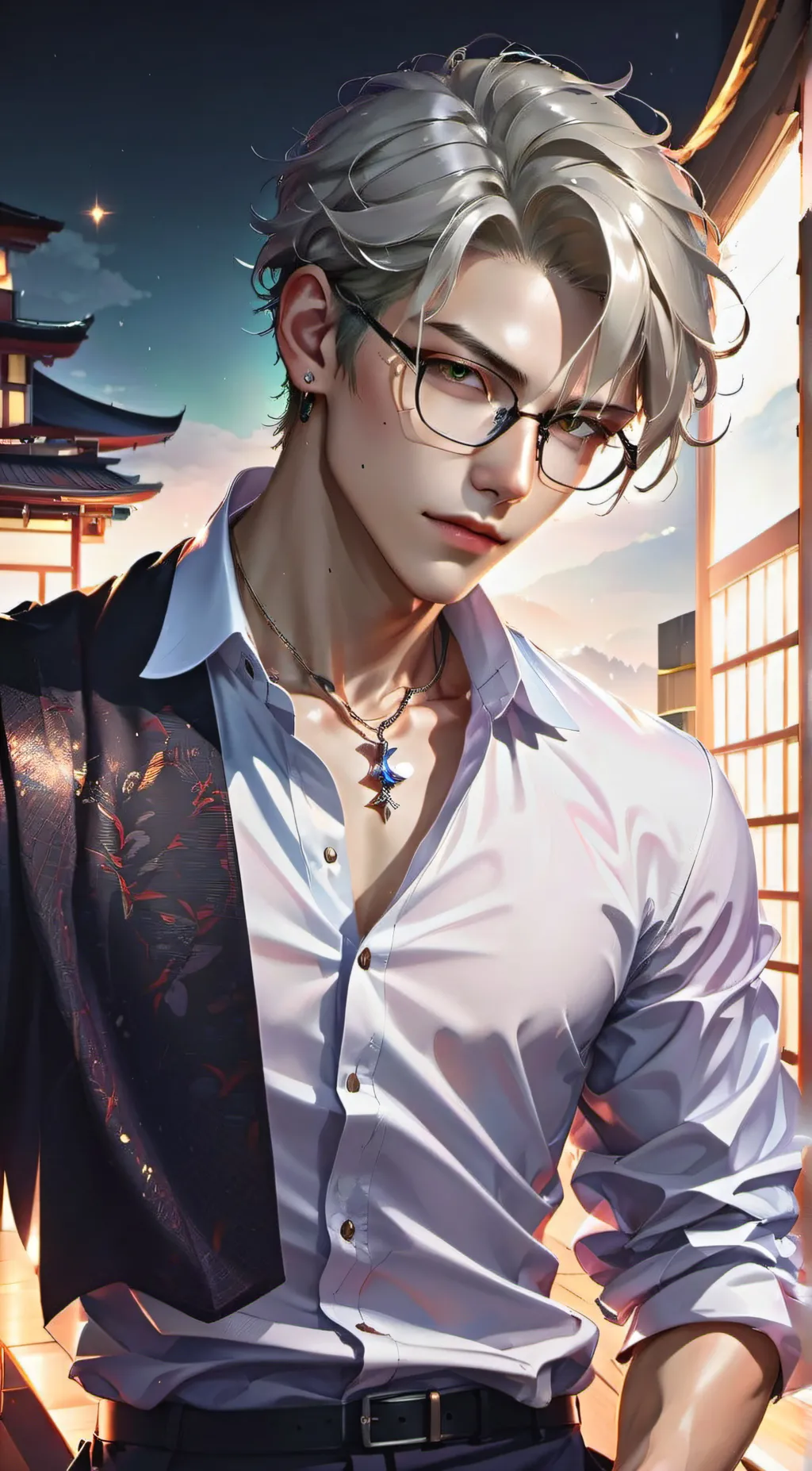 ai character: Anxo background