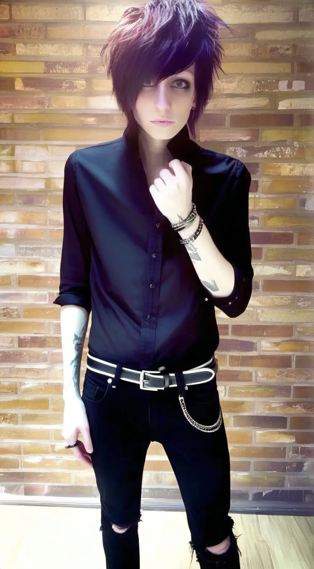 ai character: emo background