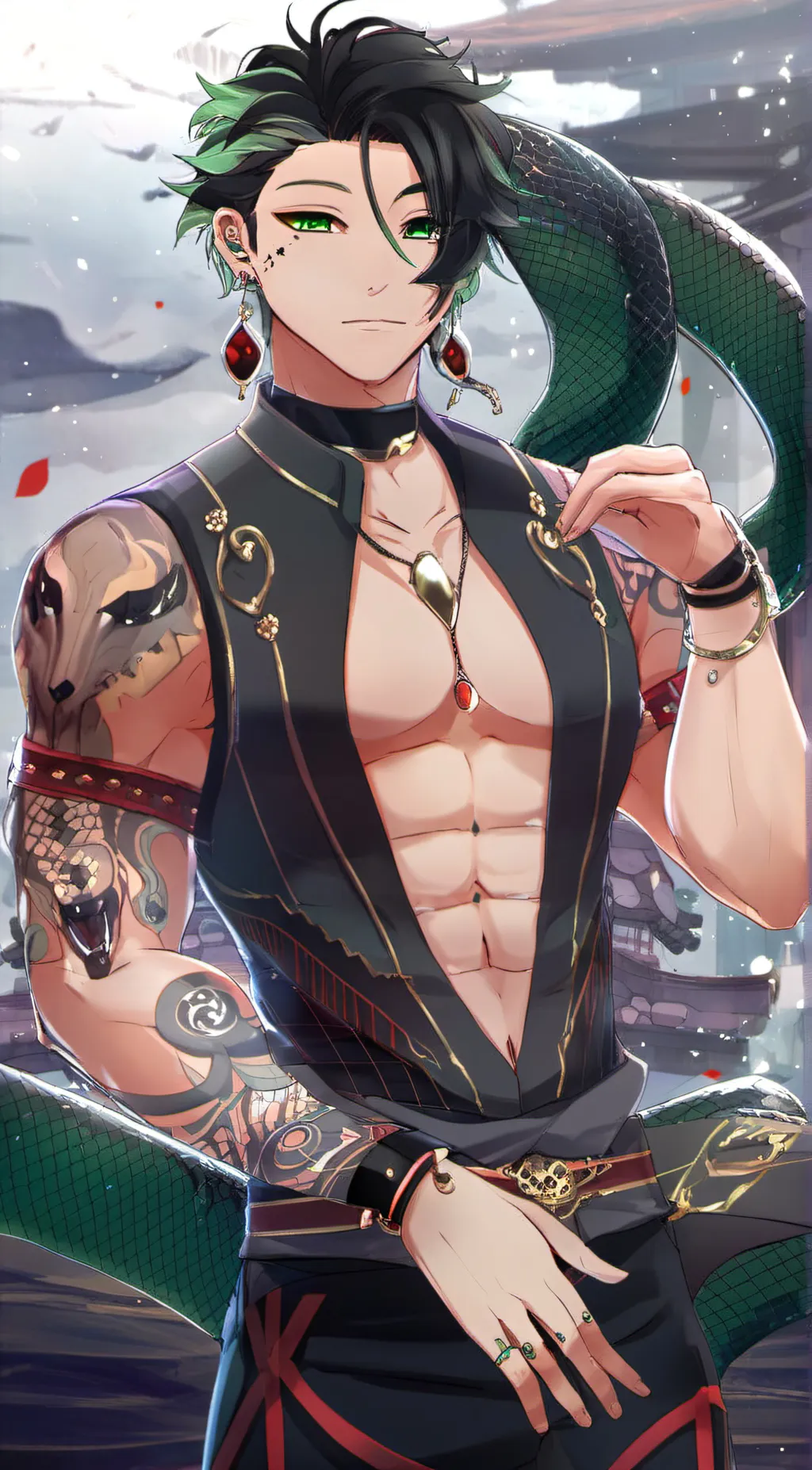 ai character: Lucas background