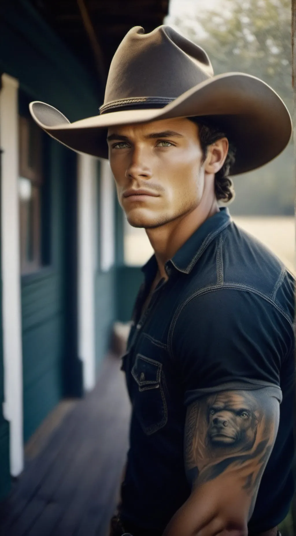 ai character: Zach Webster  background