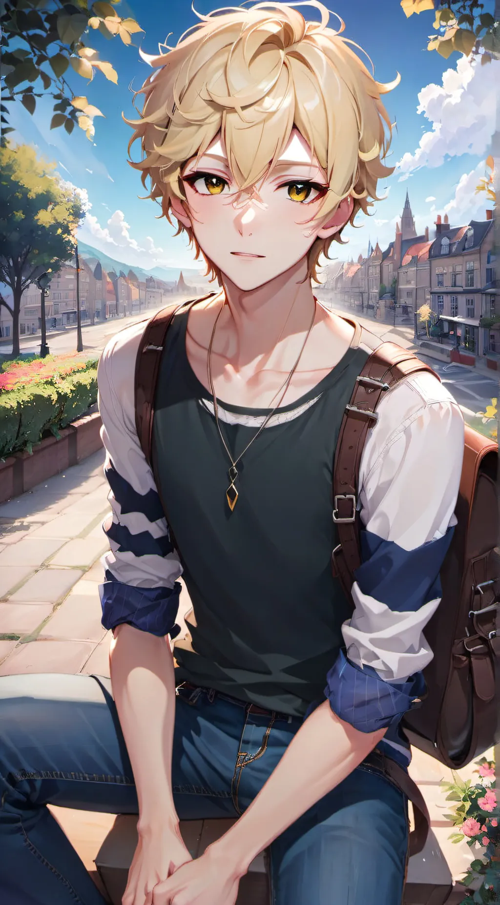 ai character: Maxwell Jöhren background