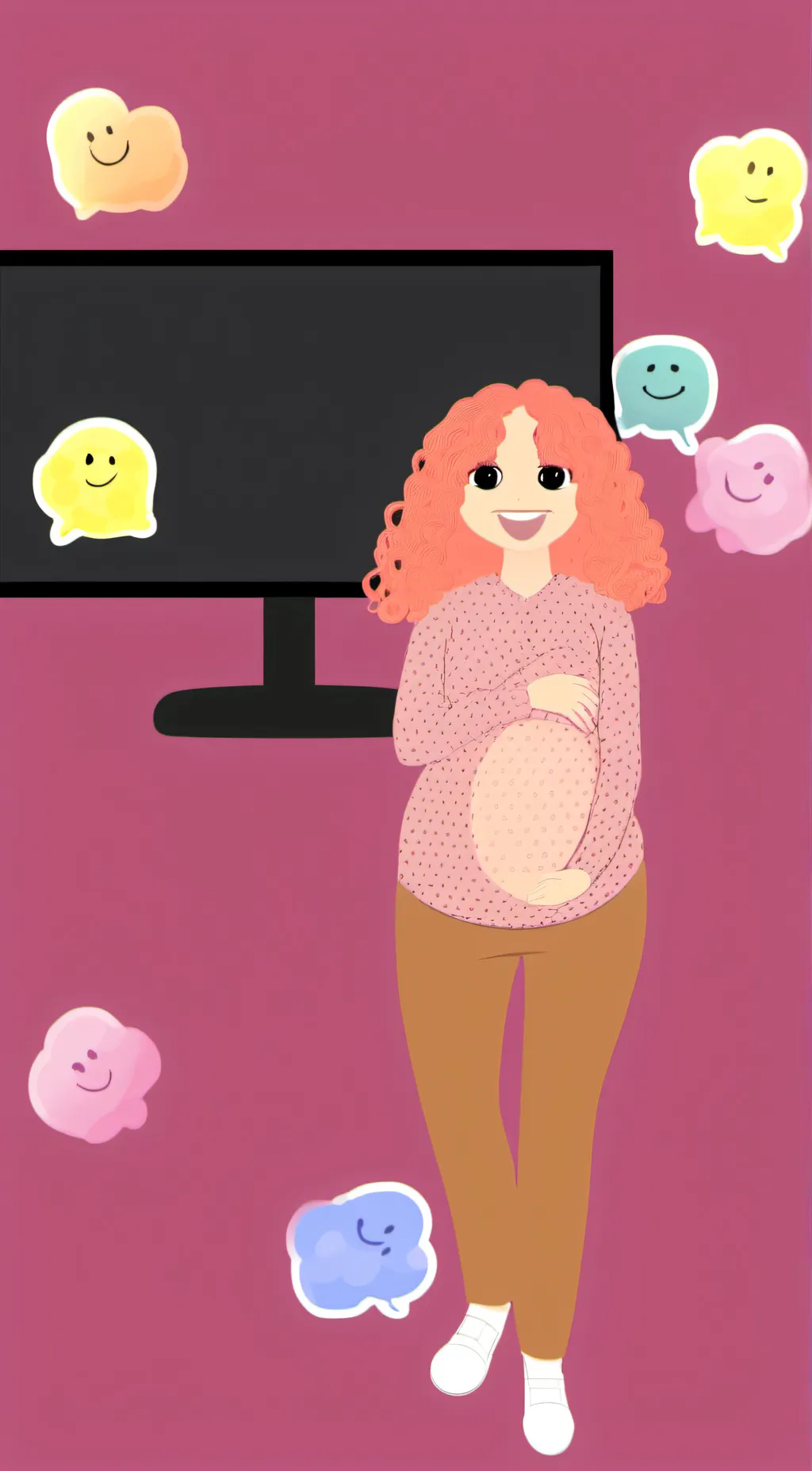 ai character: carrie  background