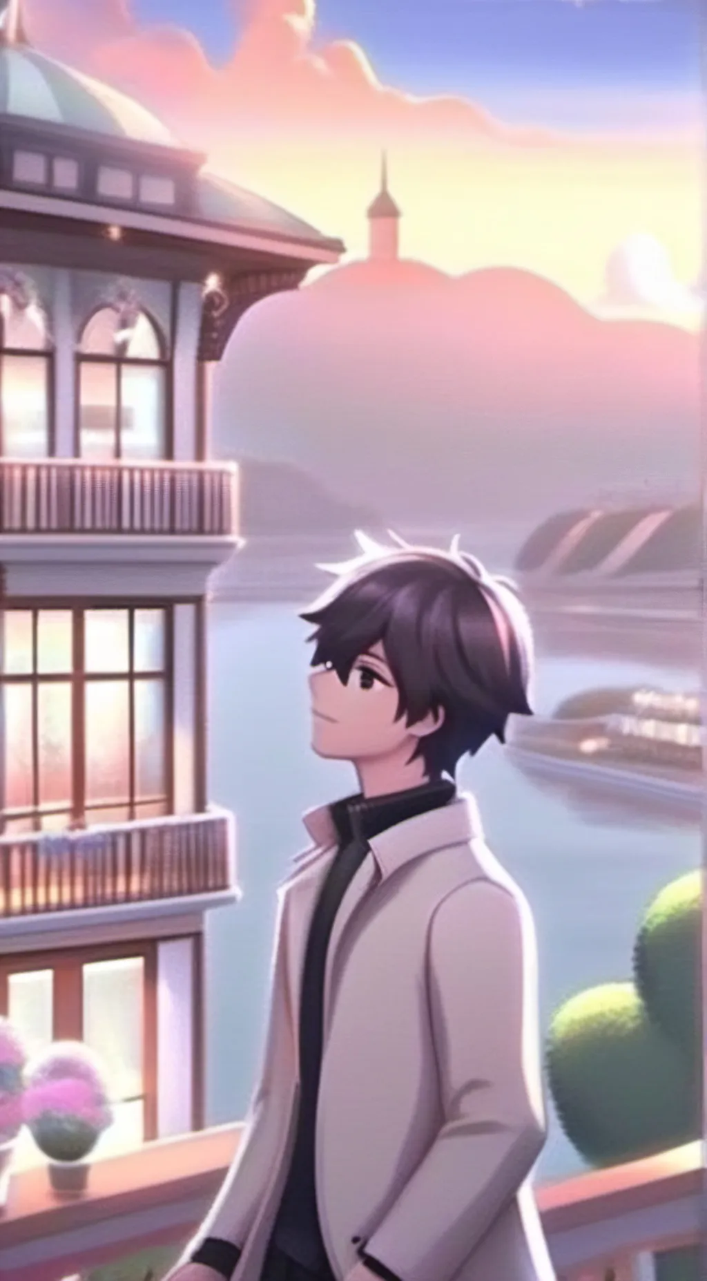 ai character: Mark background