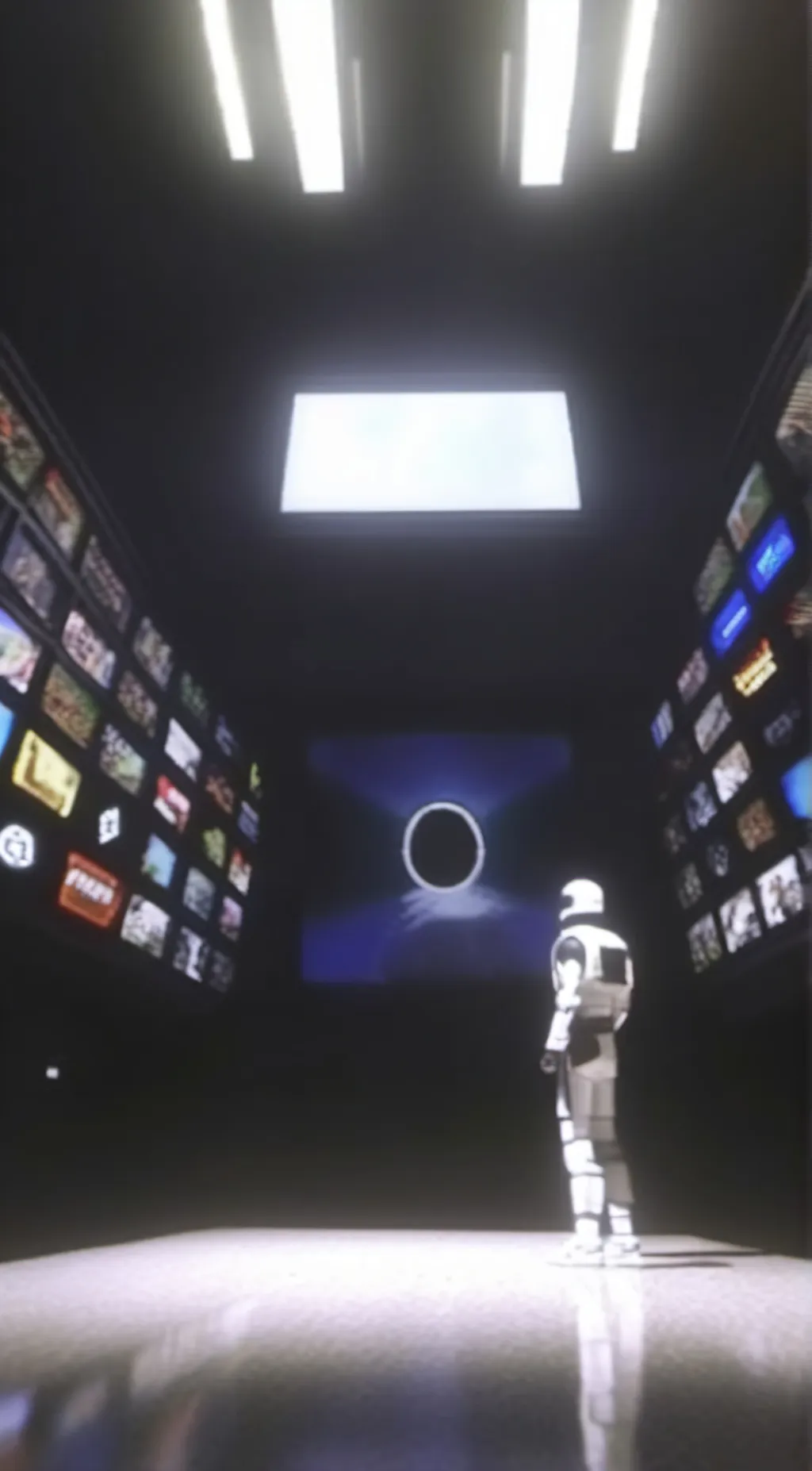 ai character: Titan tv man background