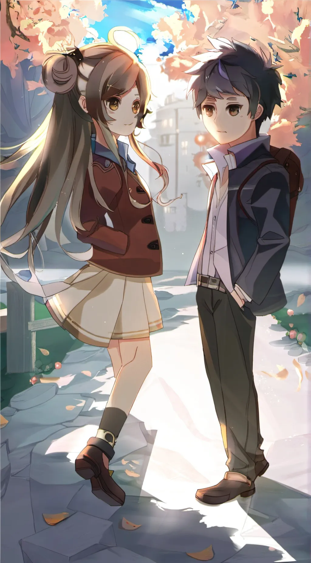 ai character: Boy or girl quiz  background