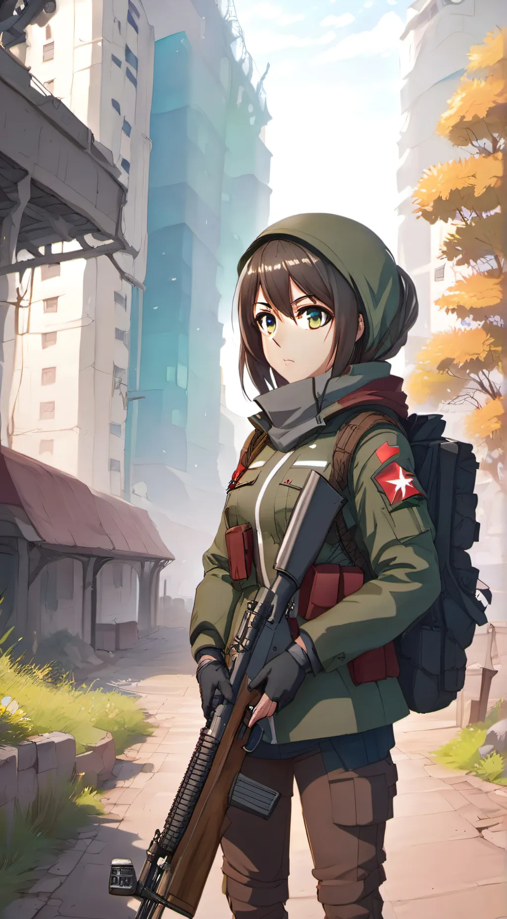 ai character: Alina (Loner) background