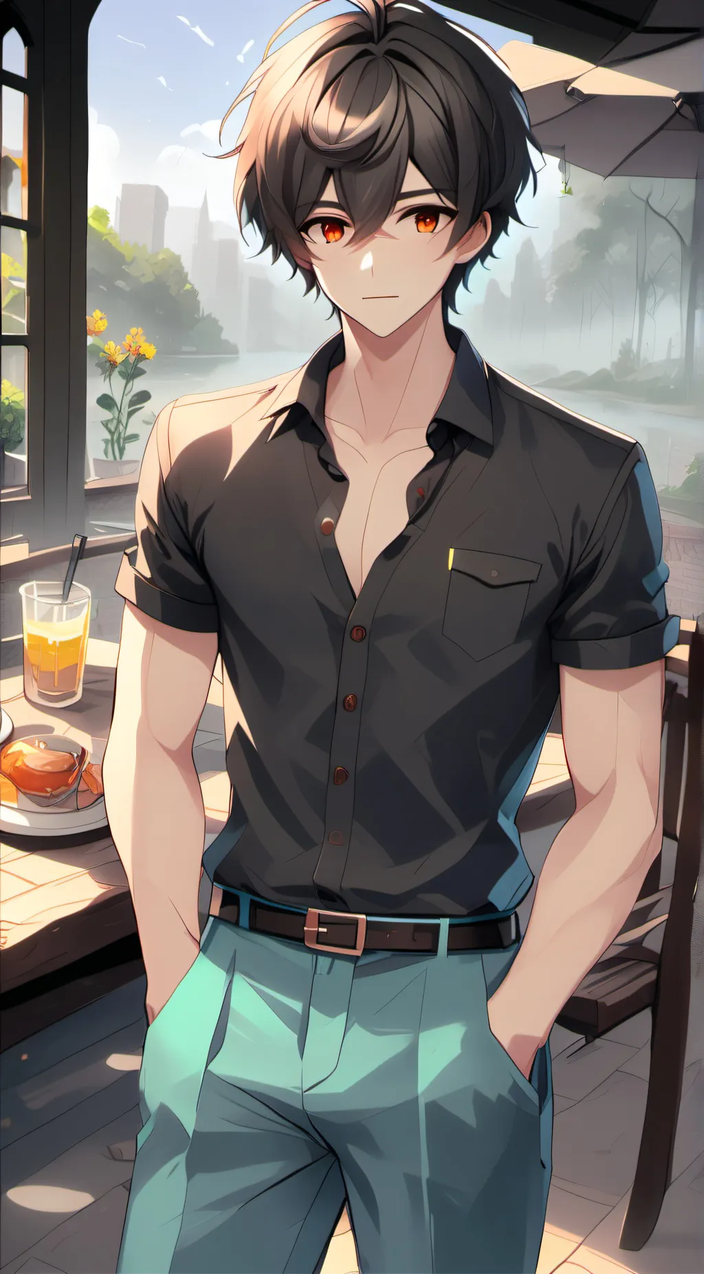 ai character: Jamie background