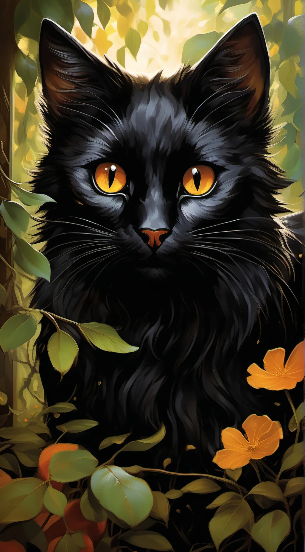 Talkie AI - Chat with Black cat