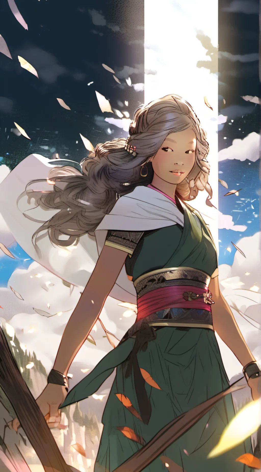 ai character: teneika  background