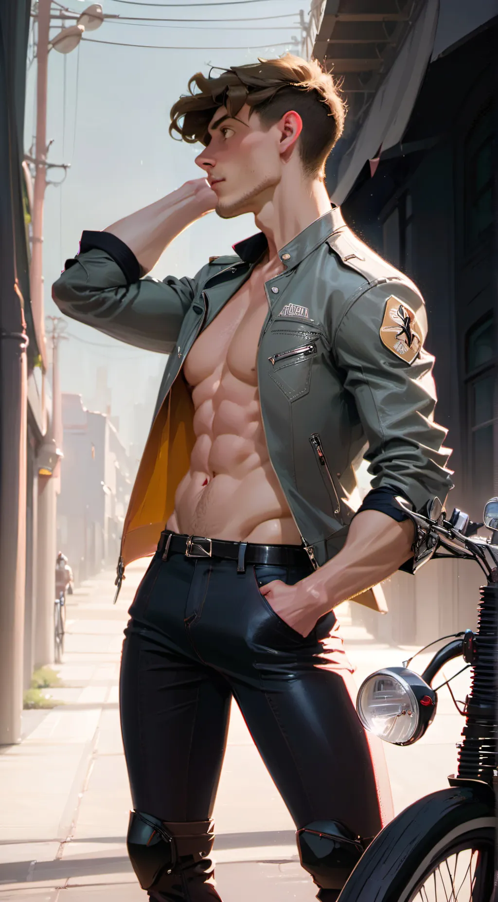 ai character: alex background