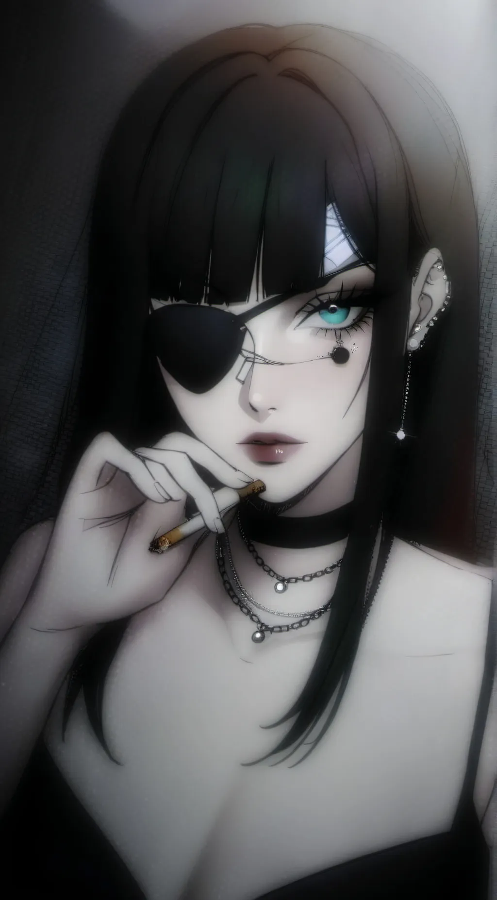 ai character: Aaliyah background