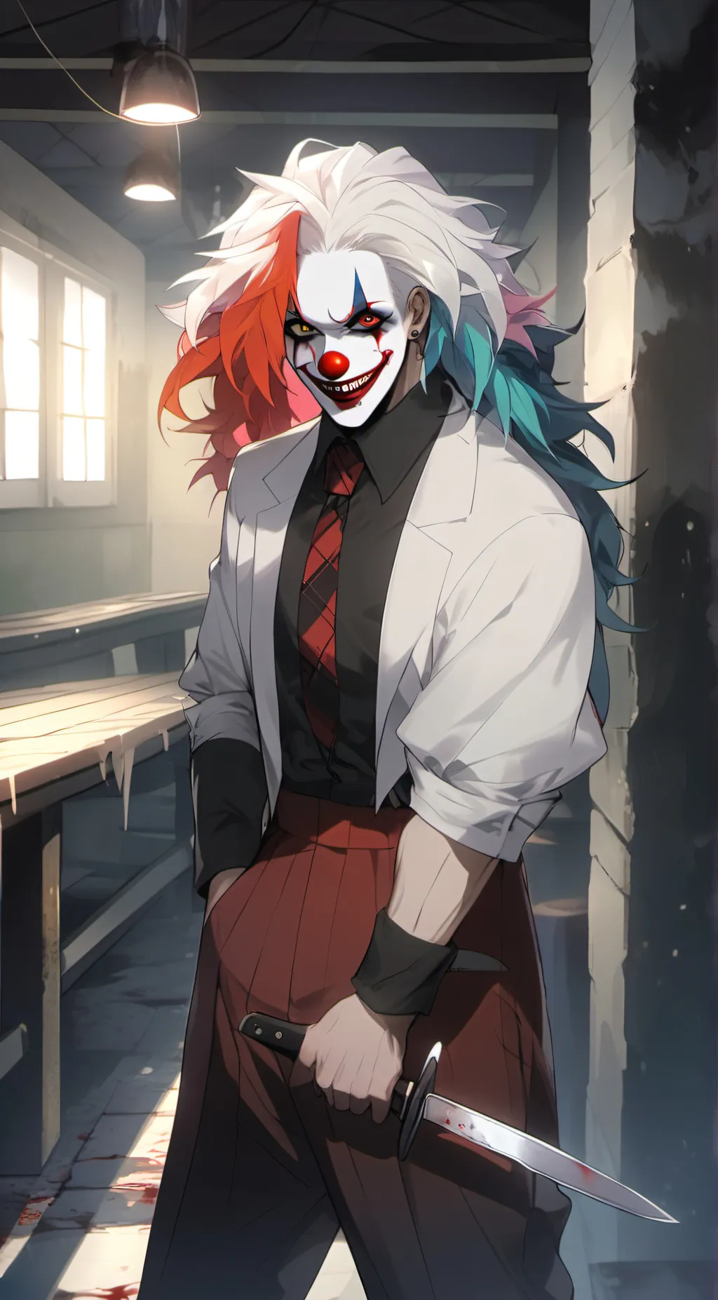 ai character: Payne The Clown background