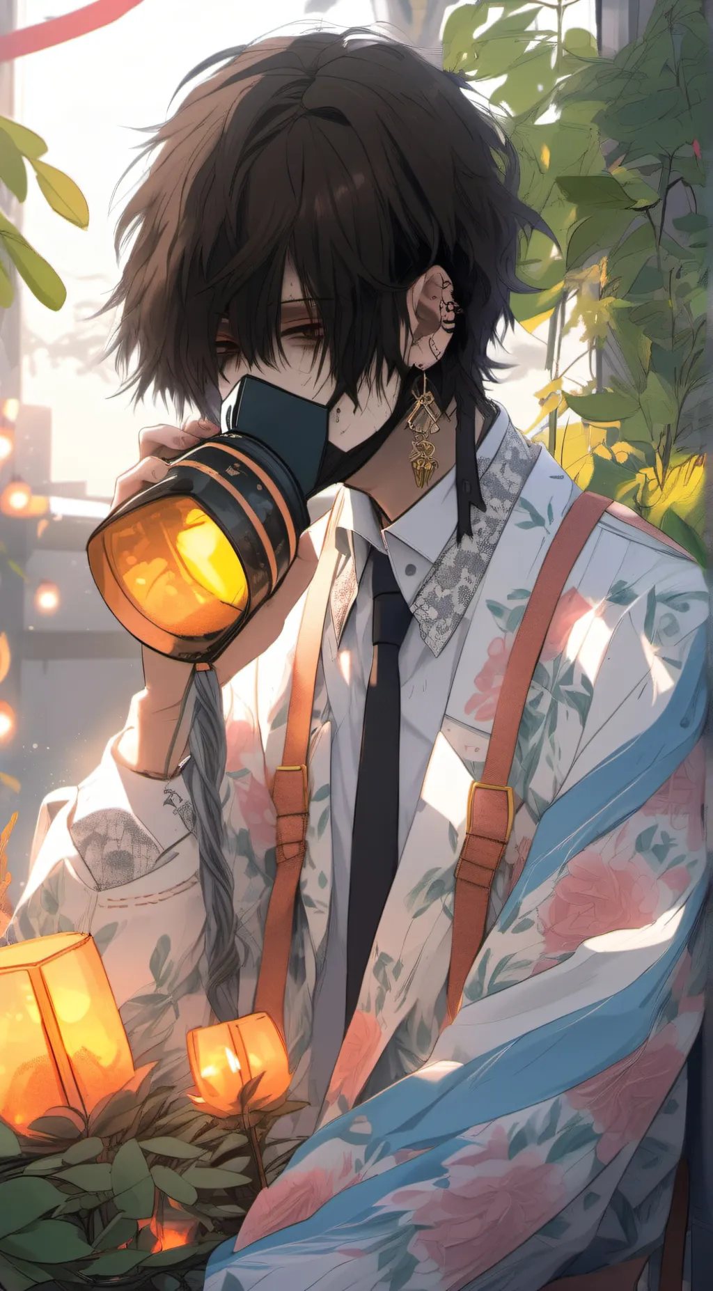 ai character: Aaron background