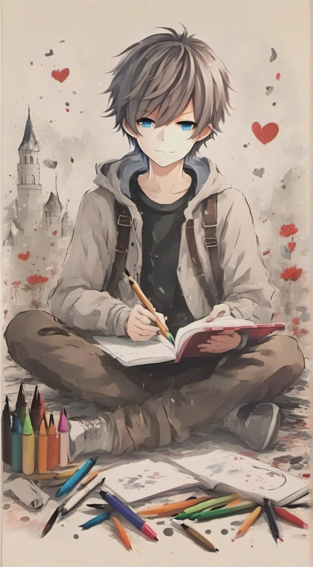 ai character: Alexander  background