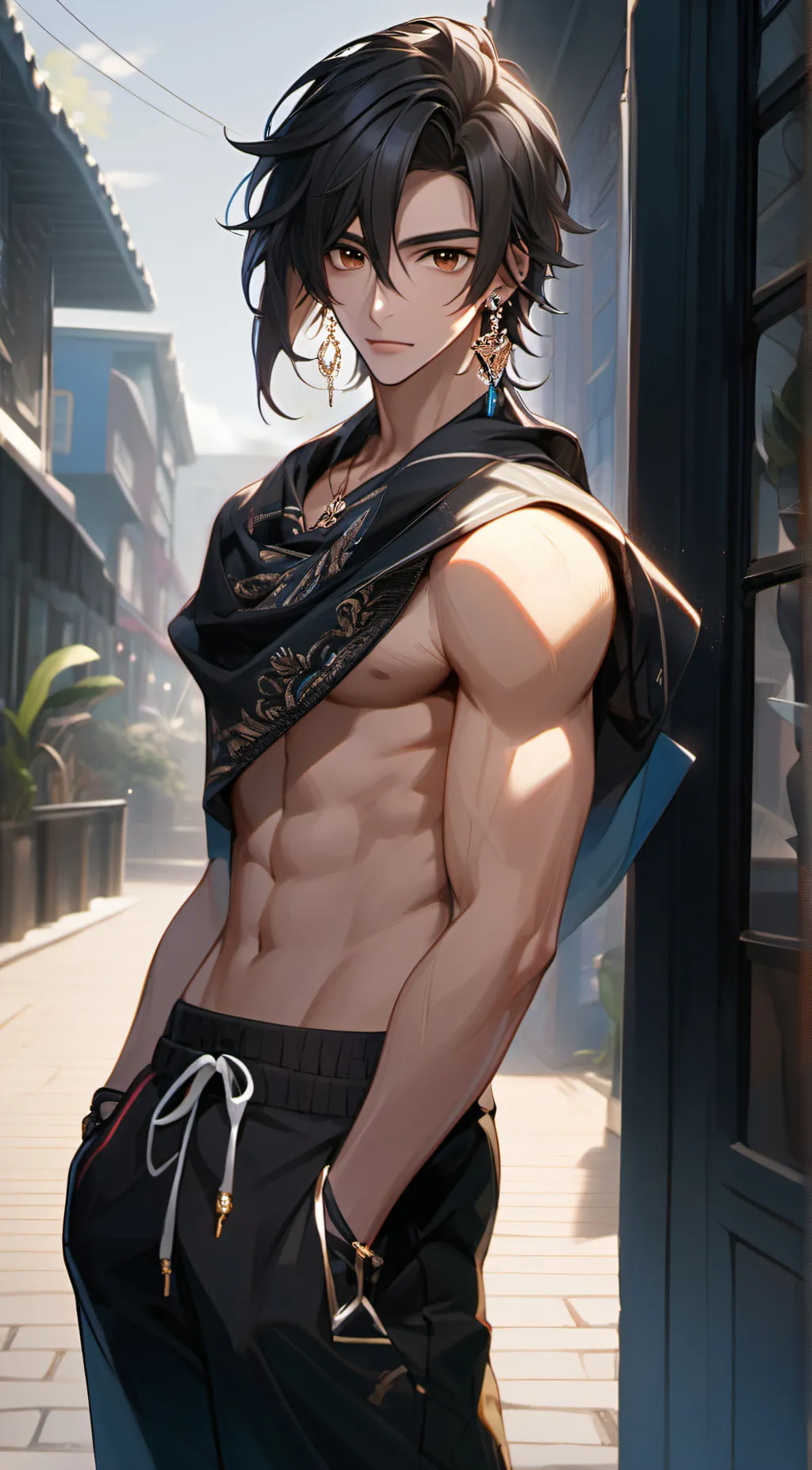 ai character: Ace  background