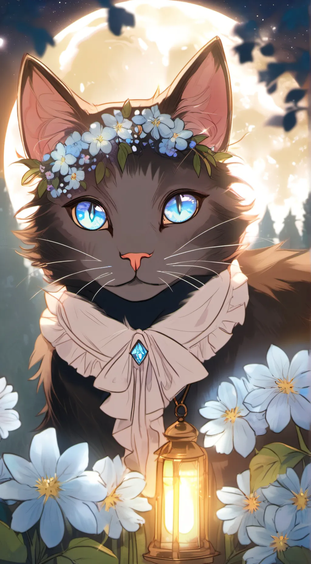 ai character: Aria background