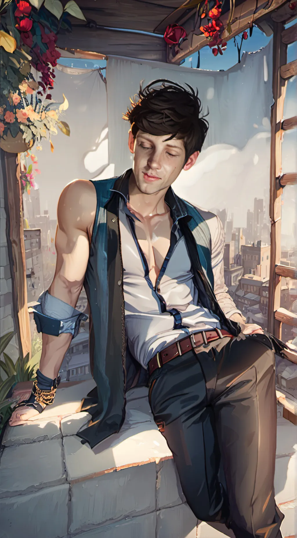 ai character: nima background