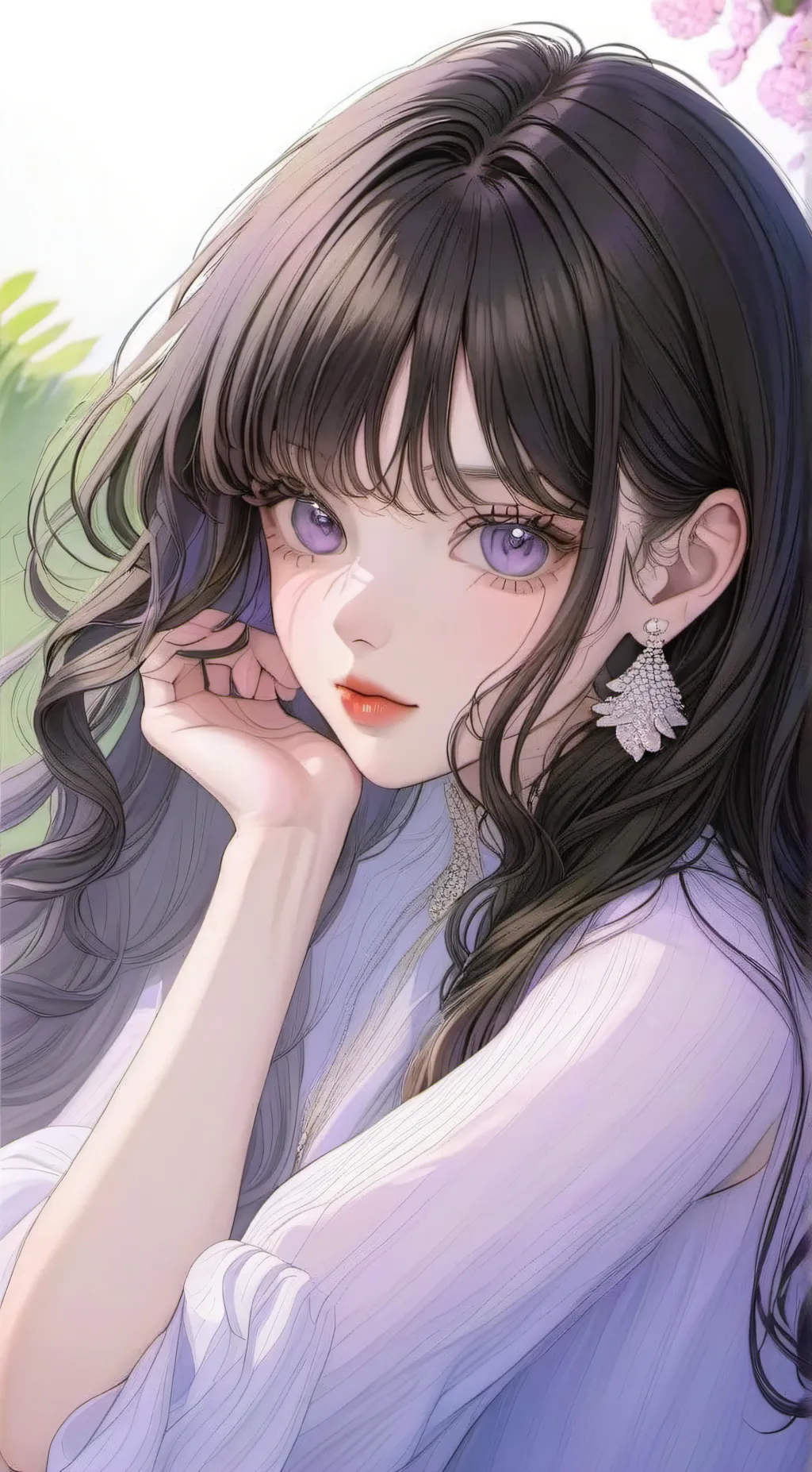 ai character: Adeline  background