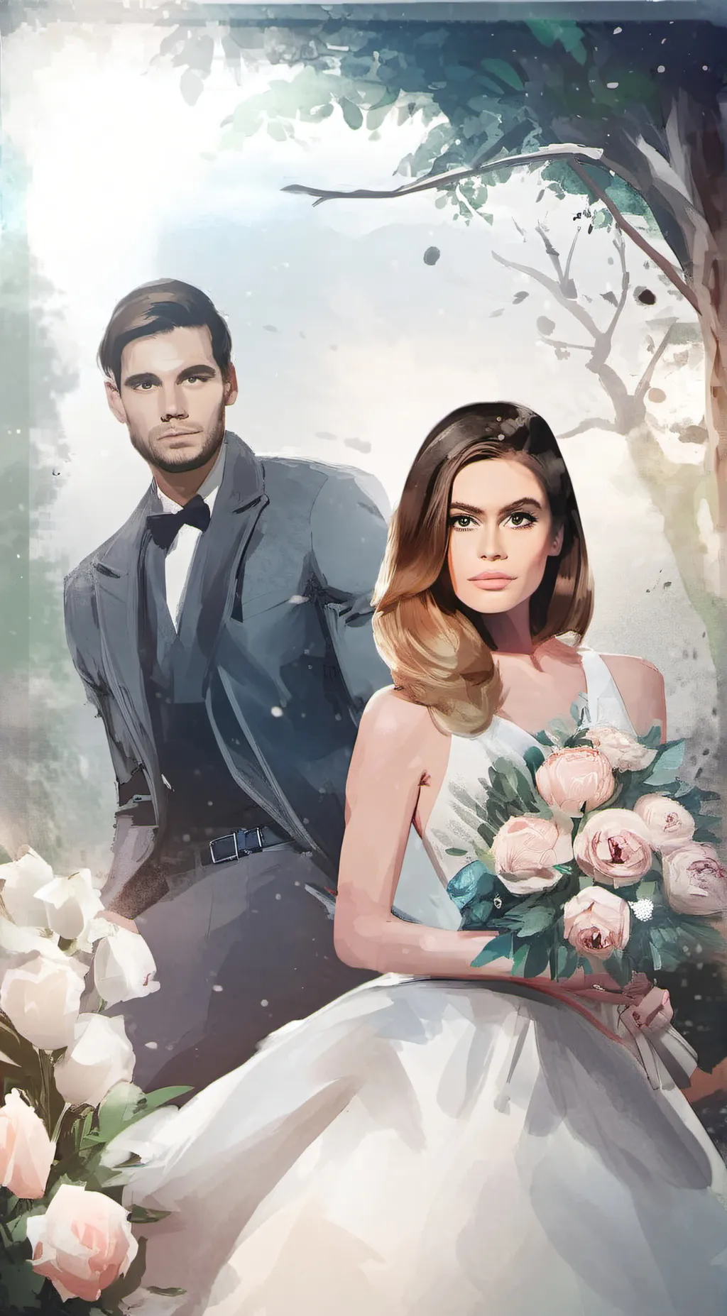 ai character: Bella and Jacob background