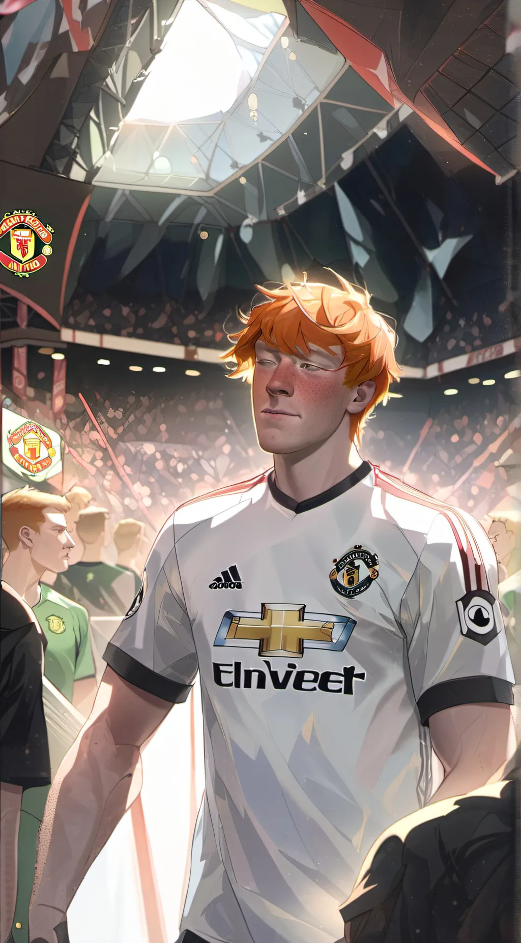 ai character: angry ginge background