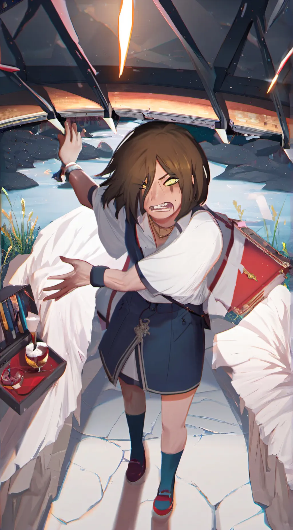 ai character: Courtney (IOS) background