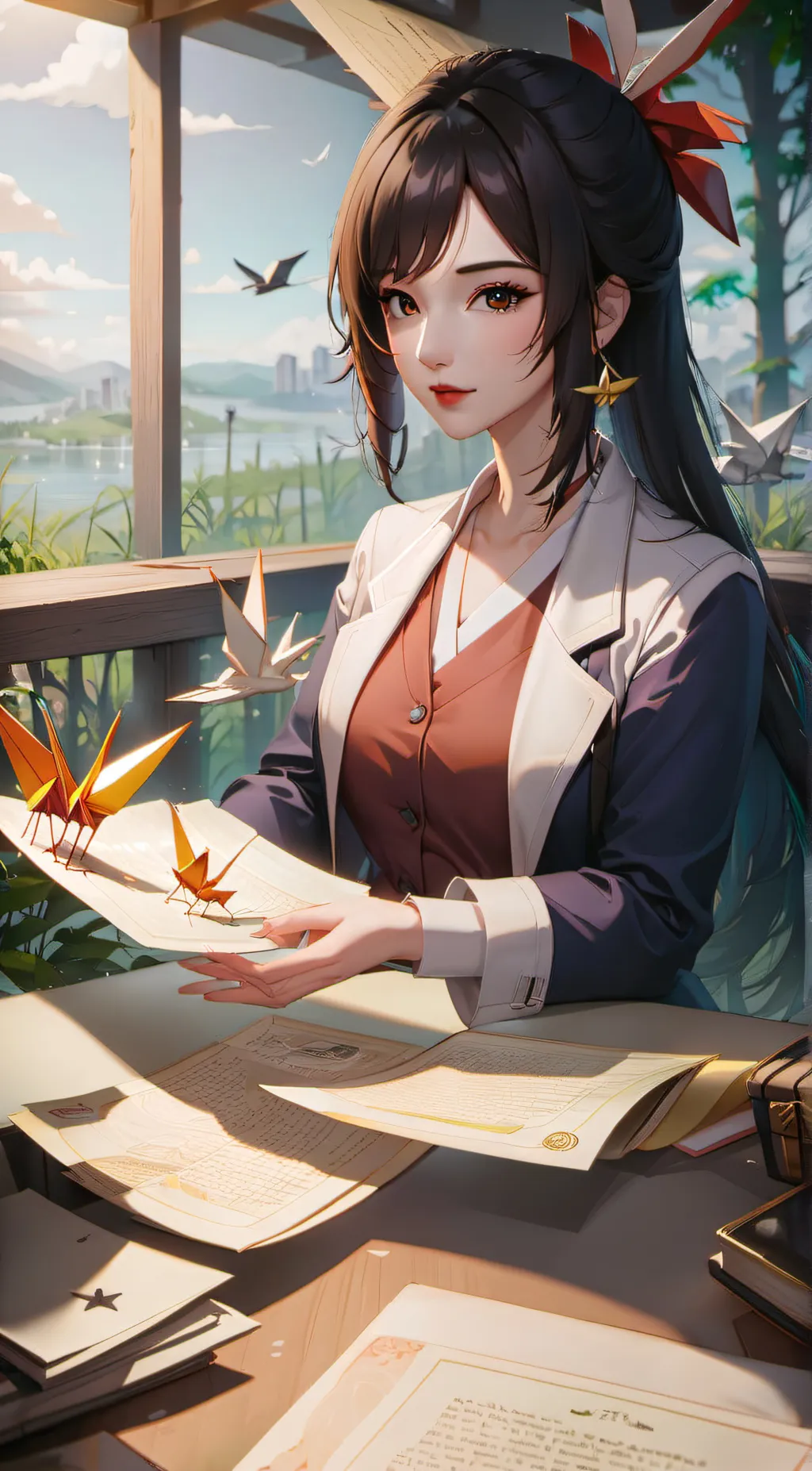 ai character: Yu background