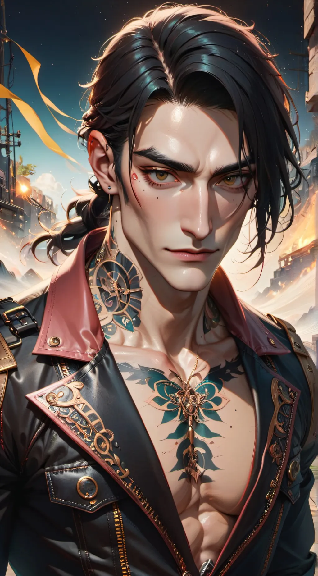 ai character: Tobias Pendragon background