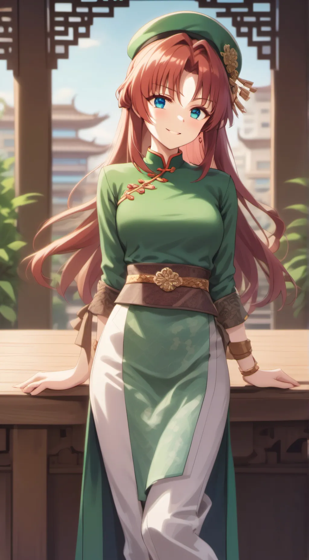 ai character: Hong Meiling background