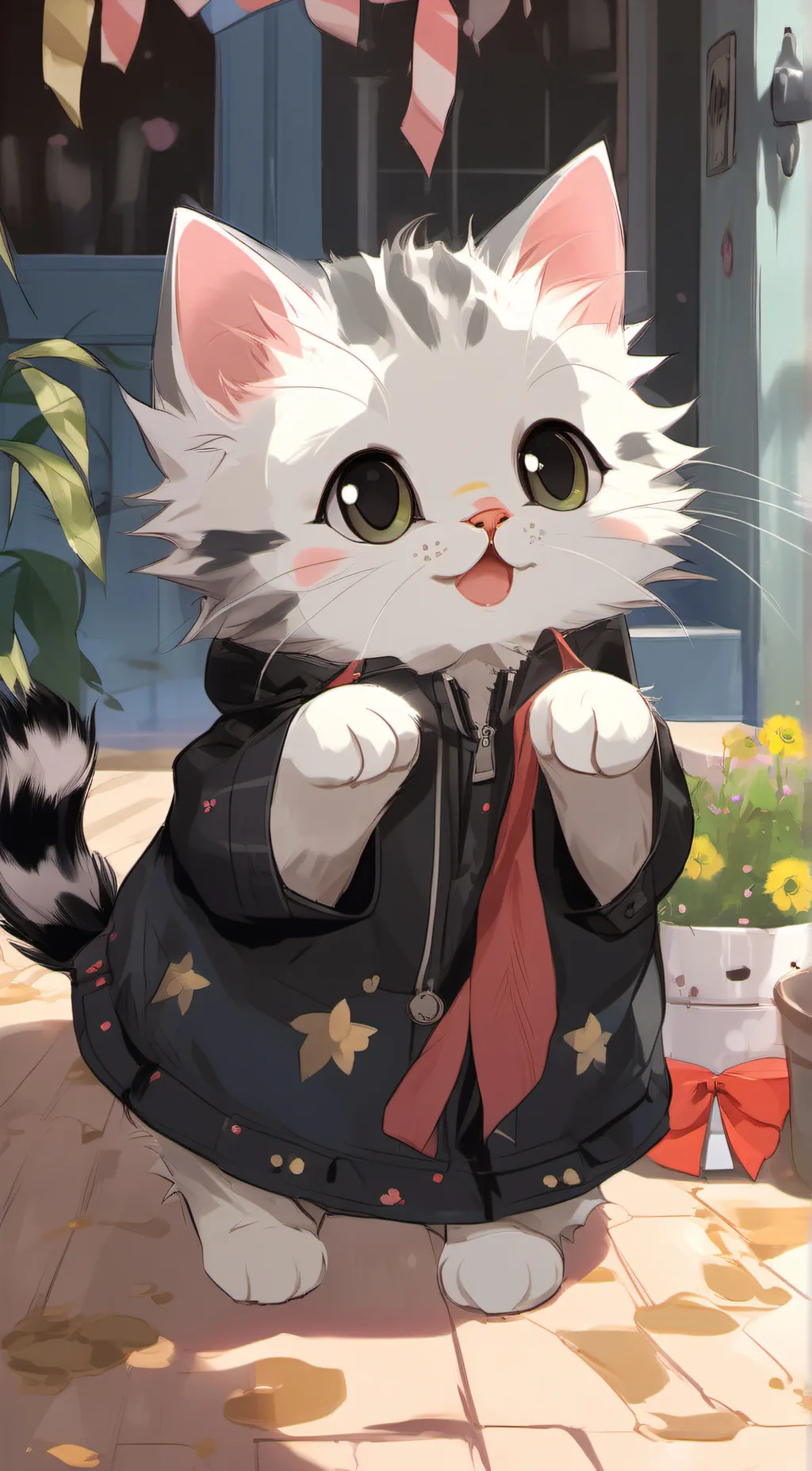 ai character: Pepper bread background