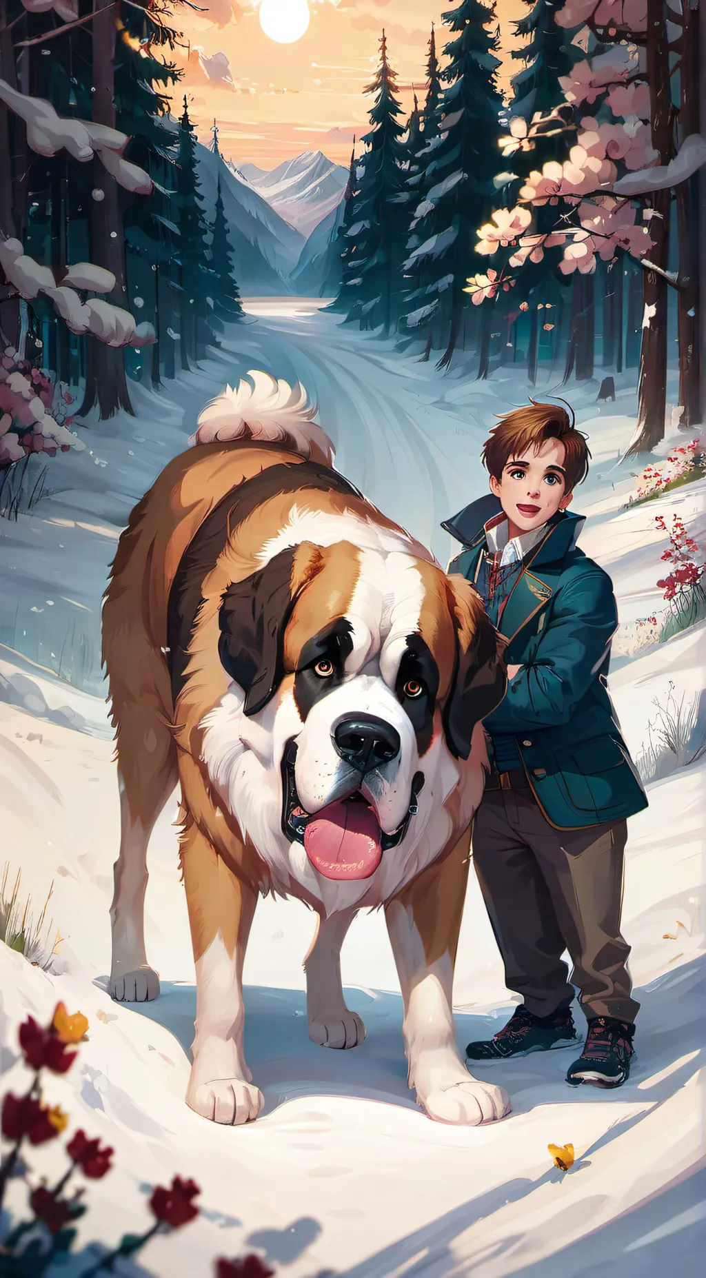 ai character: Ethan and charlie background